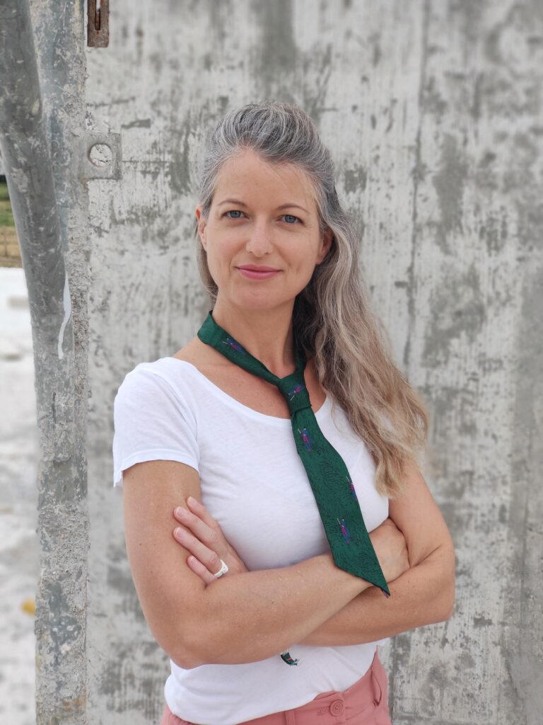 Portrait of the artist Iris Einoeder